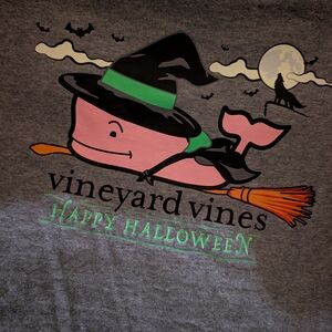 Vineyard Vines Halloween Graphic Tee GLOWS IN THE DARK
